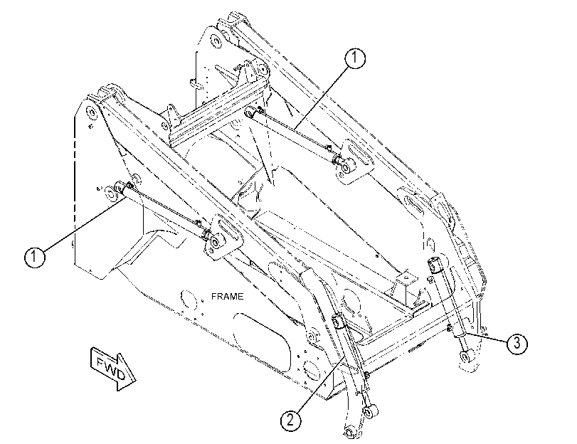 CYLINDER GP-LIFT ARM 4185587 CAT