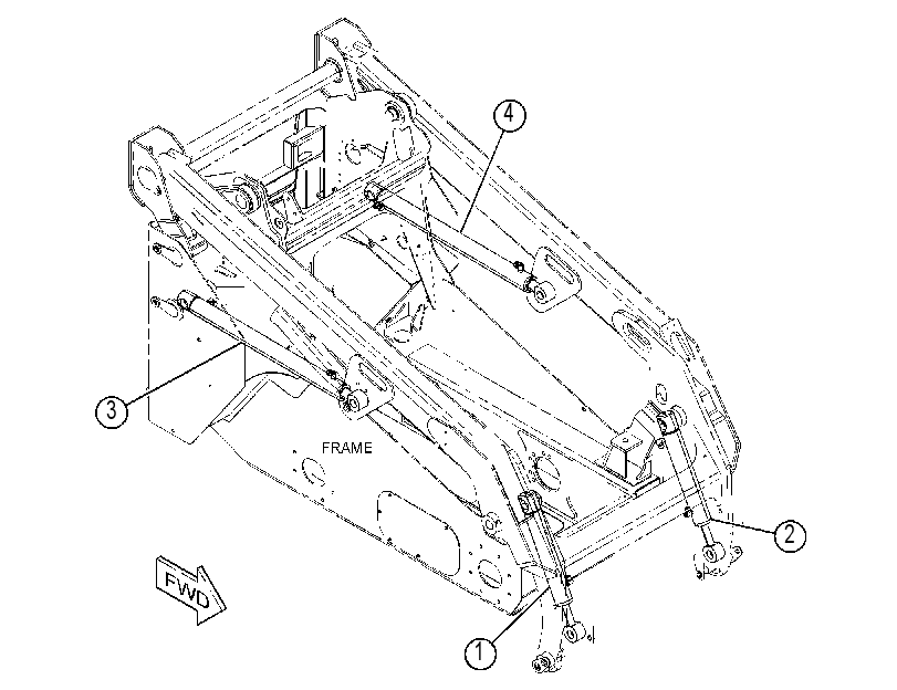 CYLINDER GP-LIFT ARM 4185588 CAT