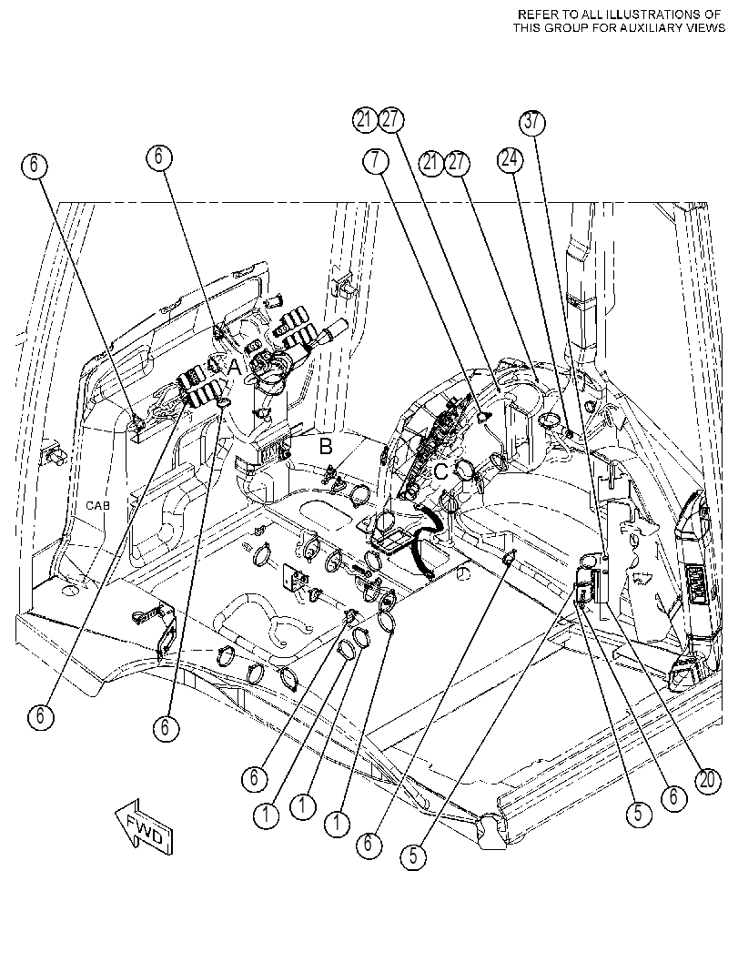 MOUNTING GP-LIGHTING 4305058 CAT