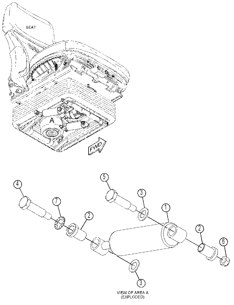 KIT-SHOCK ABSORBER 1927848 CAT