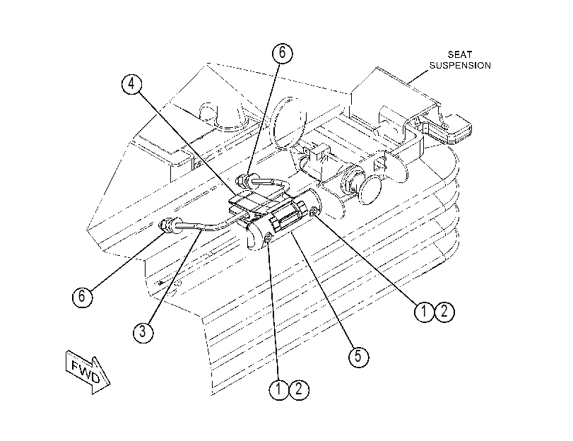 KIT-SEAT ADJUSTER 2135170 CAT