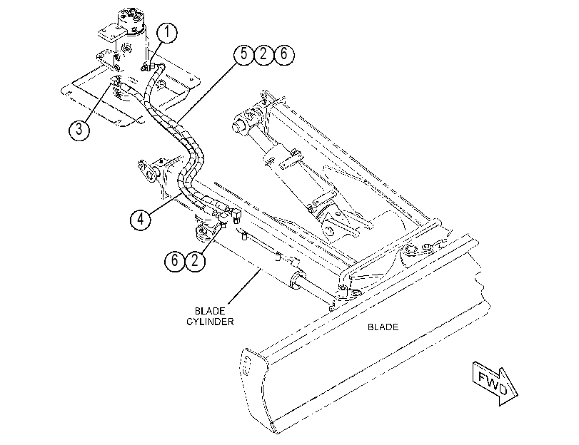 LINES GP-BLADE 4321510 CAT
