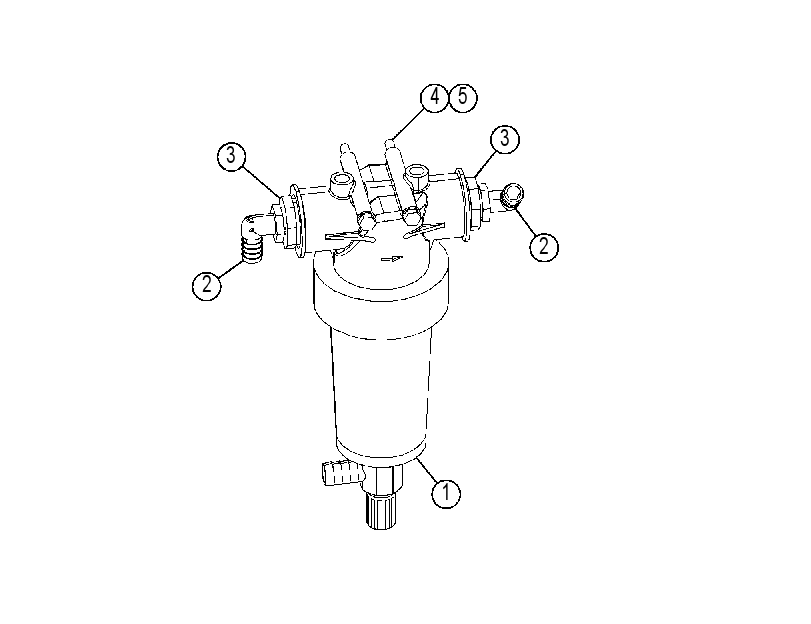 FILTER GP-WATER 4334803 CAT