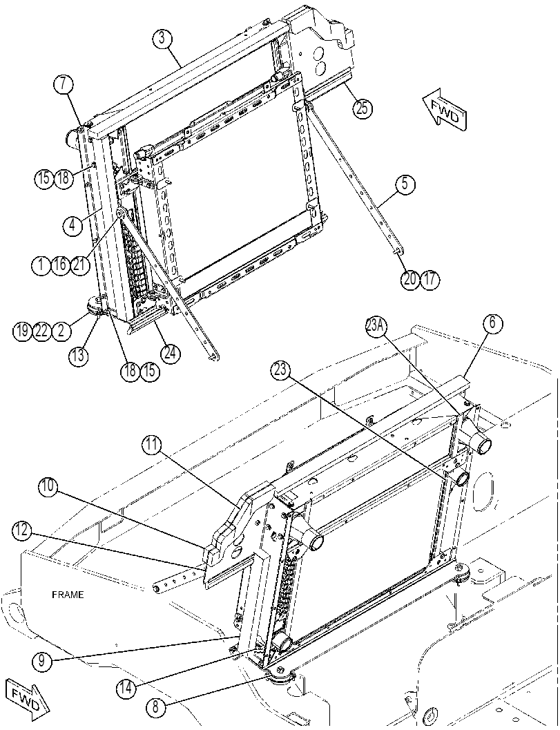COOLING GP 4438801 CAT