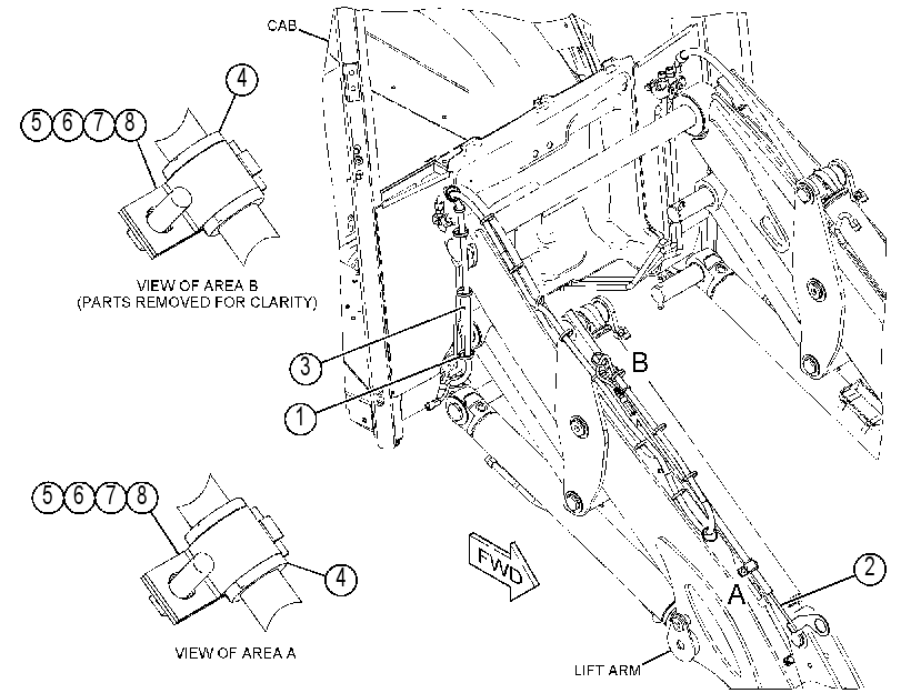 WIRING GP-KICKOUT & POSITIONER 3876693 CAT