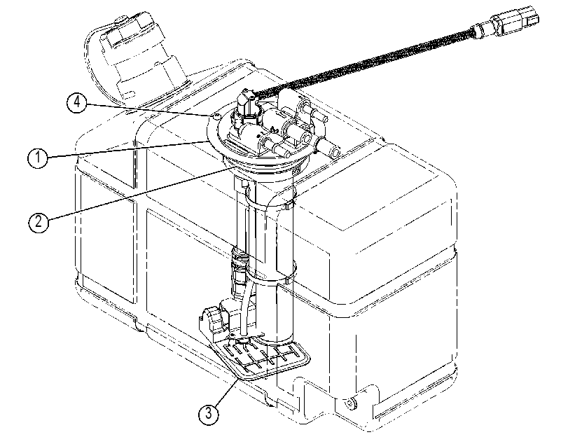 Коллектор AdBlue 4623219 CAT