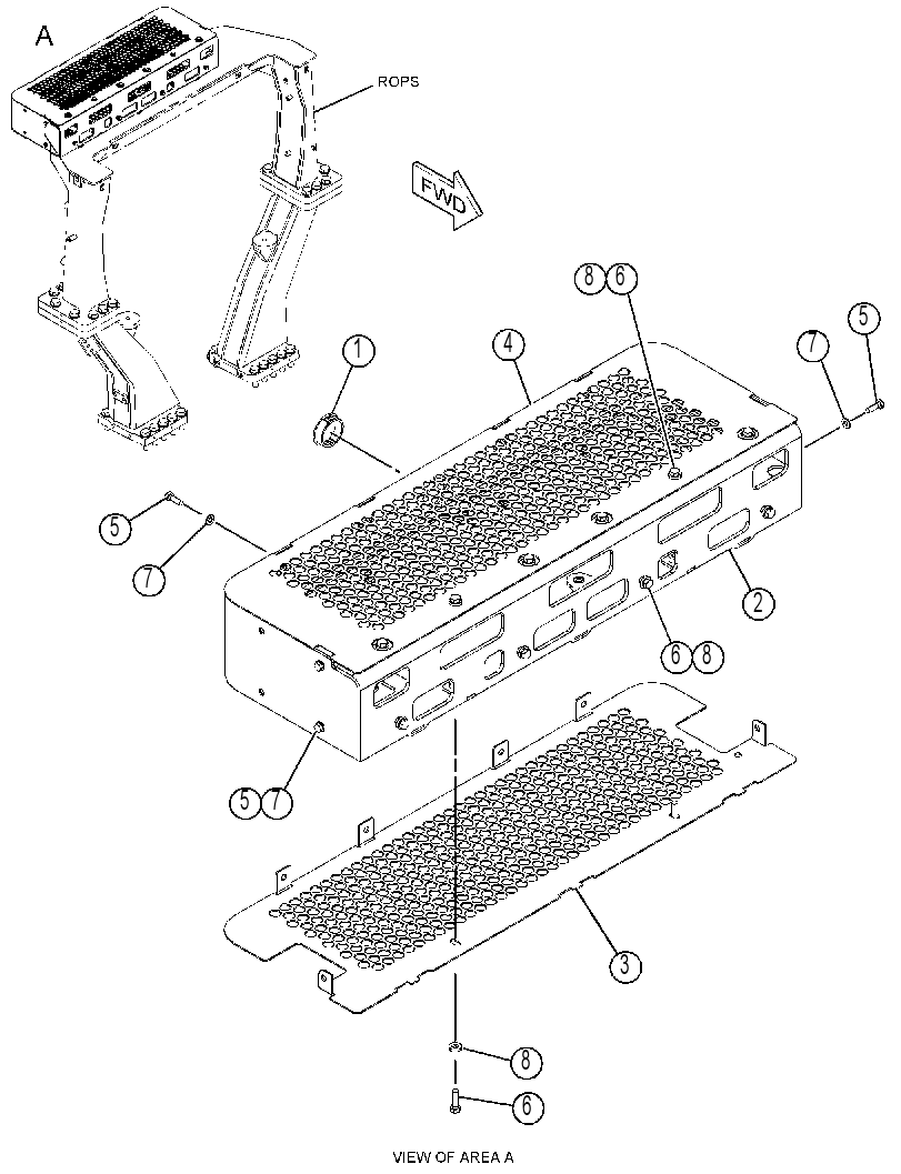 MOUNTING GP-AIR CONDITIONER 4549303 CAT