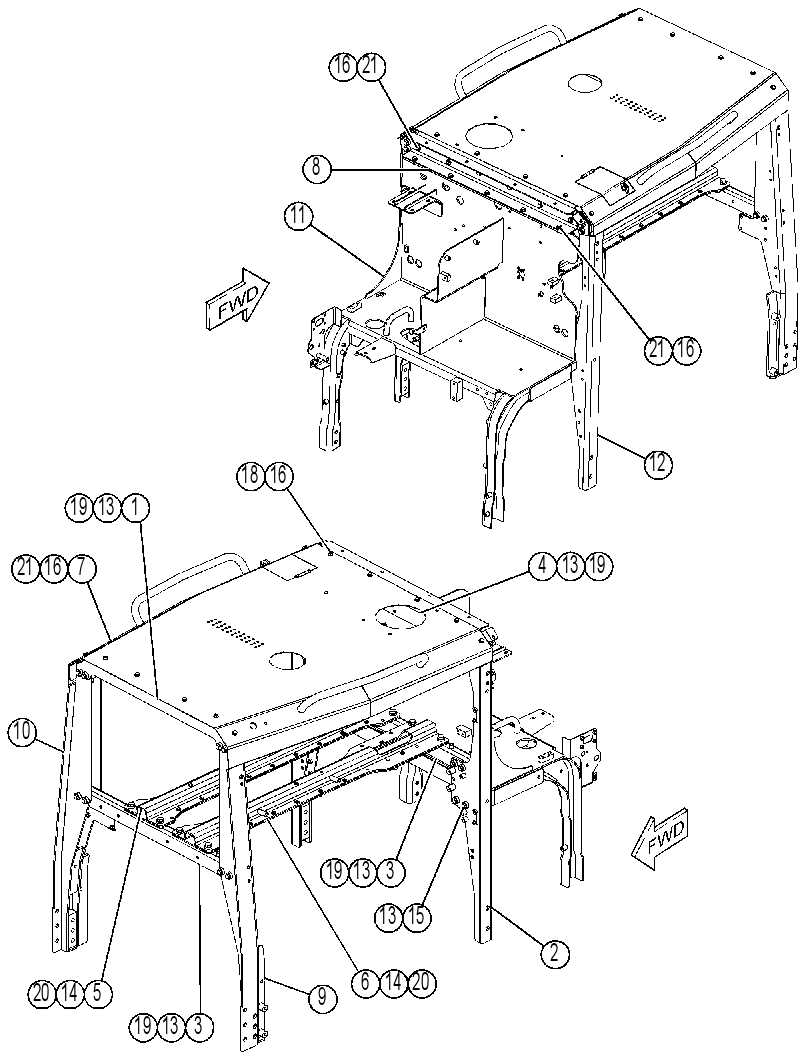 SUPPORT GP-CONTROL 3753464 CAT