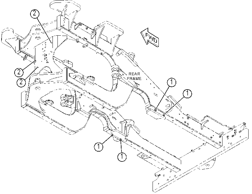 HARDWARE GP-LOADER FRAME 3929385 CAT