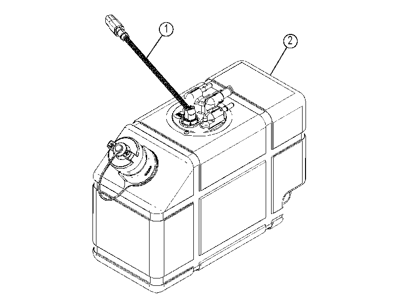 Бак AdBlue 4623222 CAT