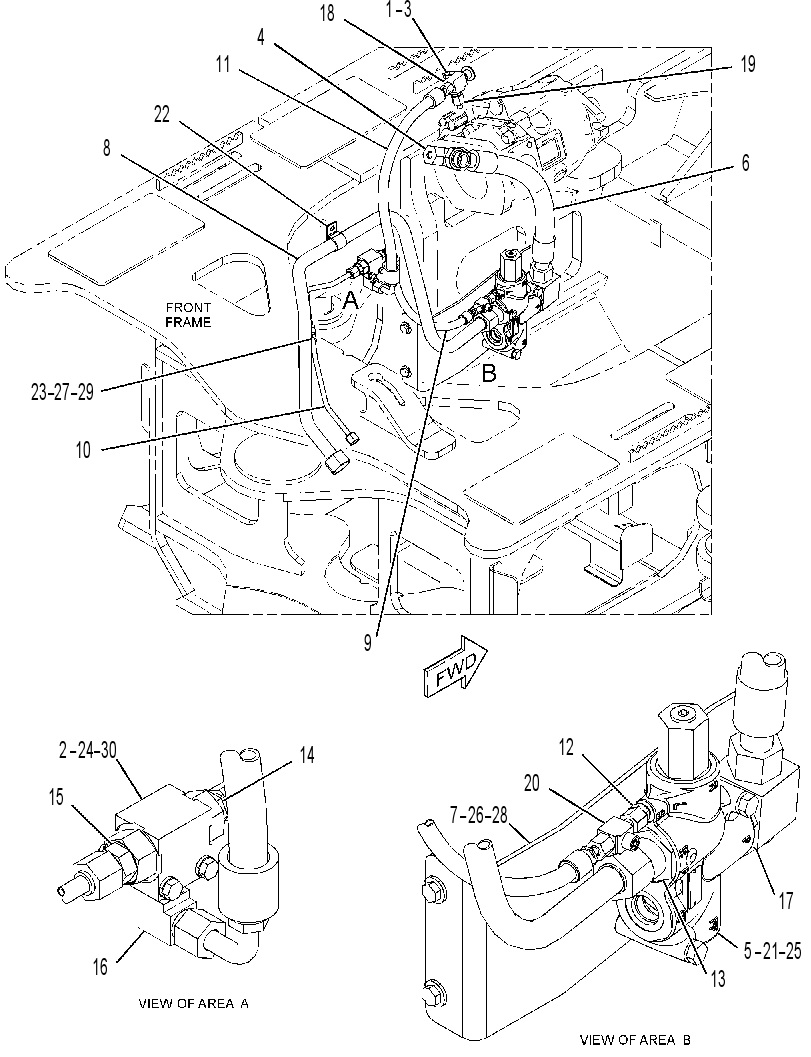 VALVE & MTG GP-STEERING 3752711 CAT