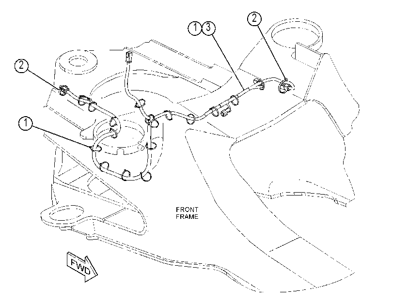 WIRING GP-PAYLOAD 4580840 CAT
