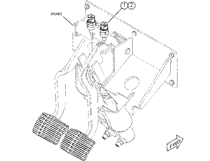 SWITCH GP-ALL WHEEL DRIVE 4699759 CAT