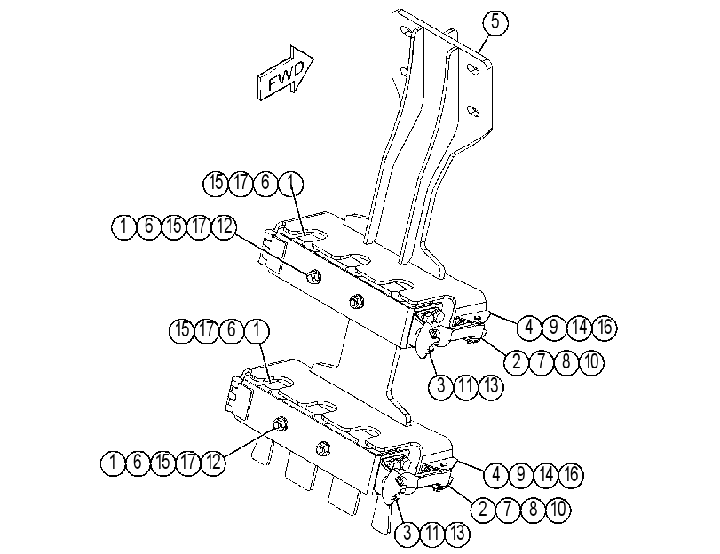 MOUNTING GP-BRACKET 4378769 CAT