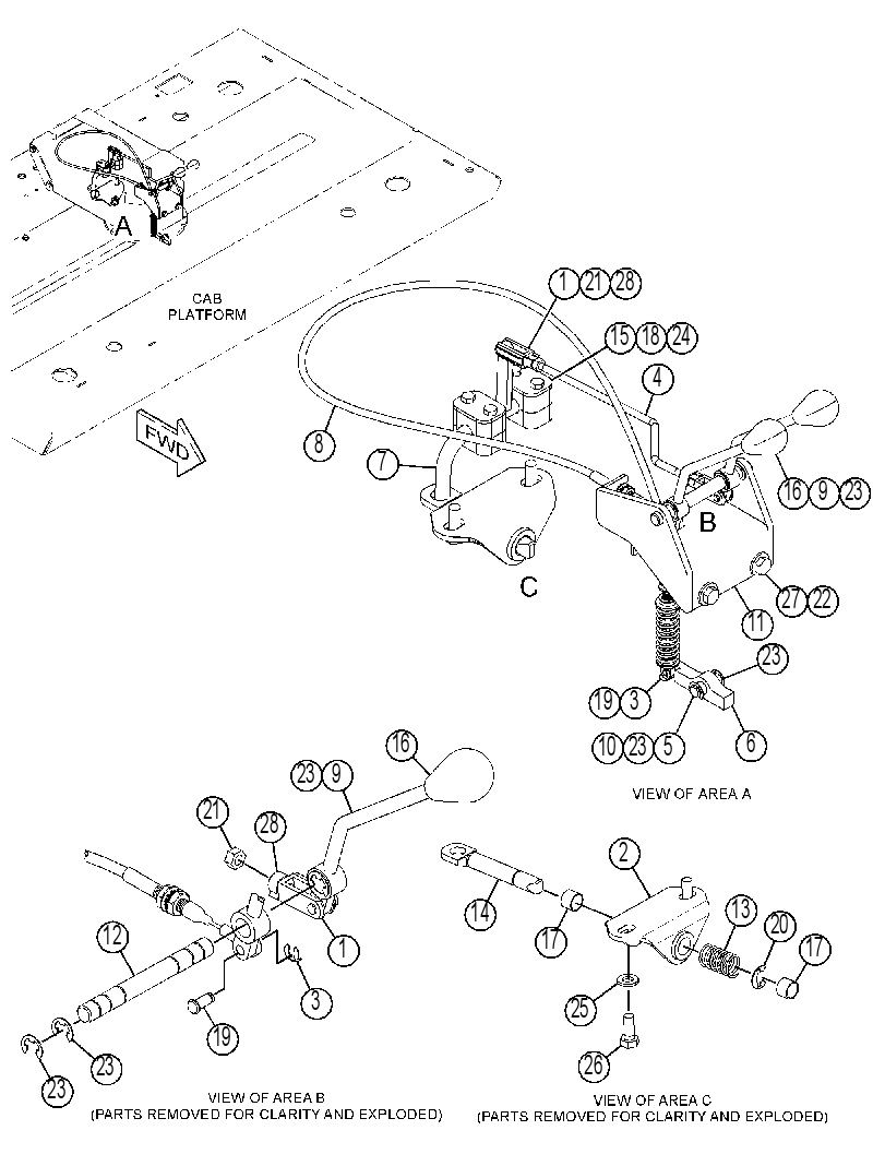 LOCK GP-ROTATION 4446511 CAT