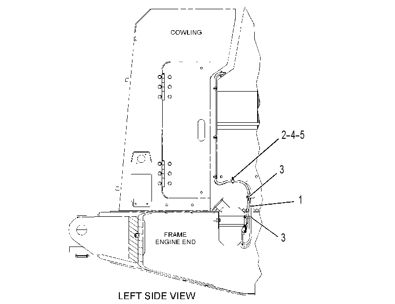WIRING GP-WINDOW WIPER 2741768 CAT