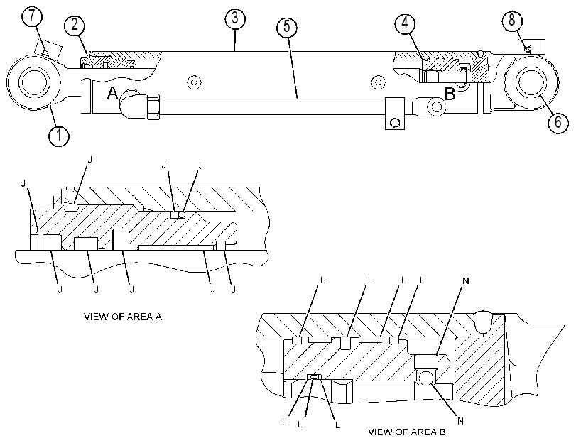 CYLINDER GP-BLADE 3976962 CAT