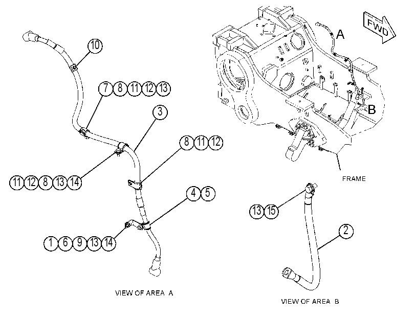 CABLE GP-STARTING MOTOR 4639551 CAT