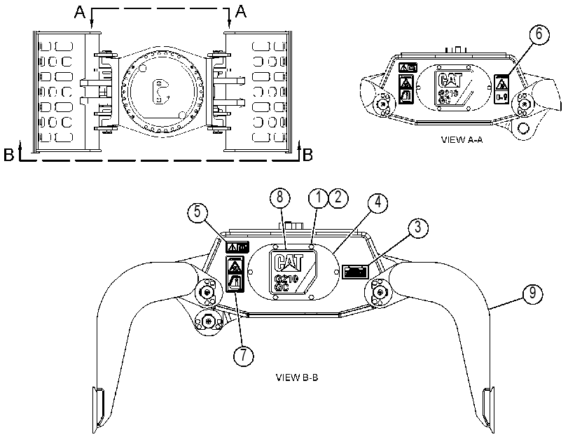 GRAPPLE AR 4647085 CAT