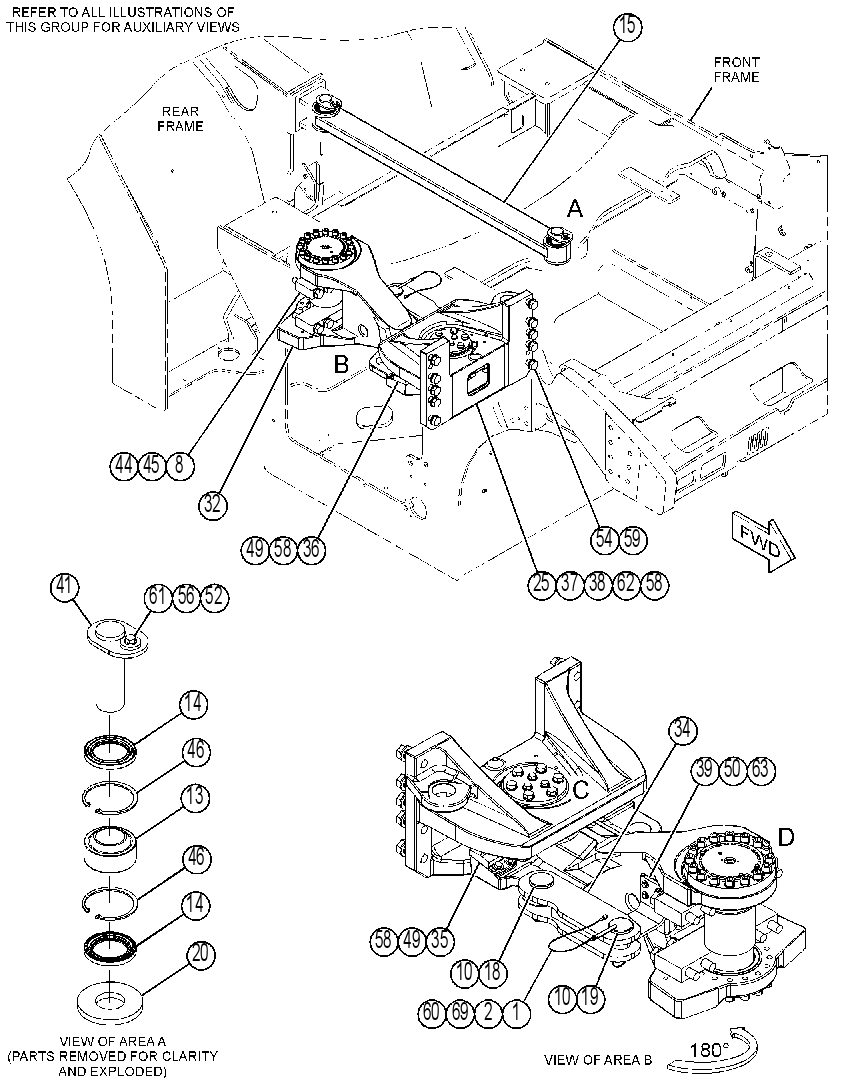 HITCH GP-OSCILLATING 4151185 CAT