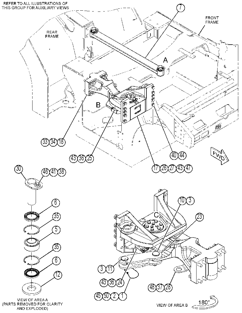 HITCH GP-OSCILLATING 4151186 CAT