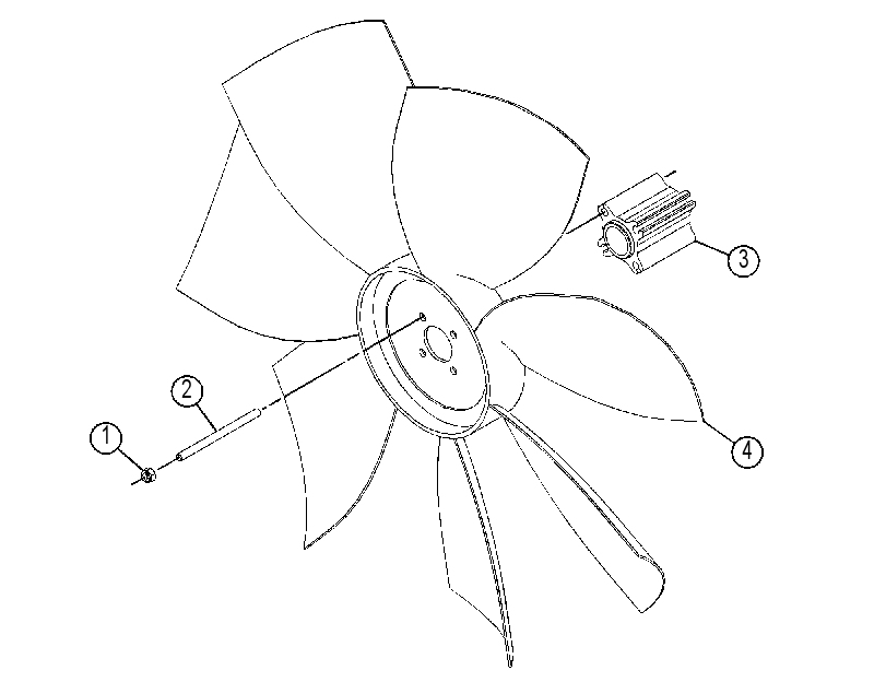 FAN GP 2940361 CAT