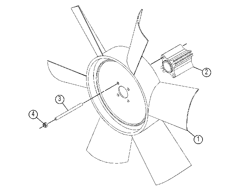 FAN GP 2939233 CAT