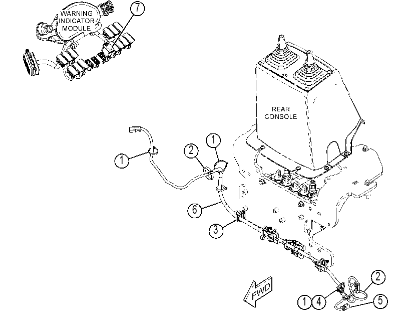 WIRING GP-SIDESHIFT 3876638 CAT