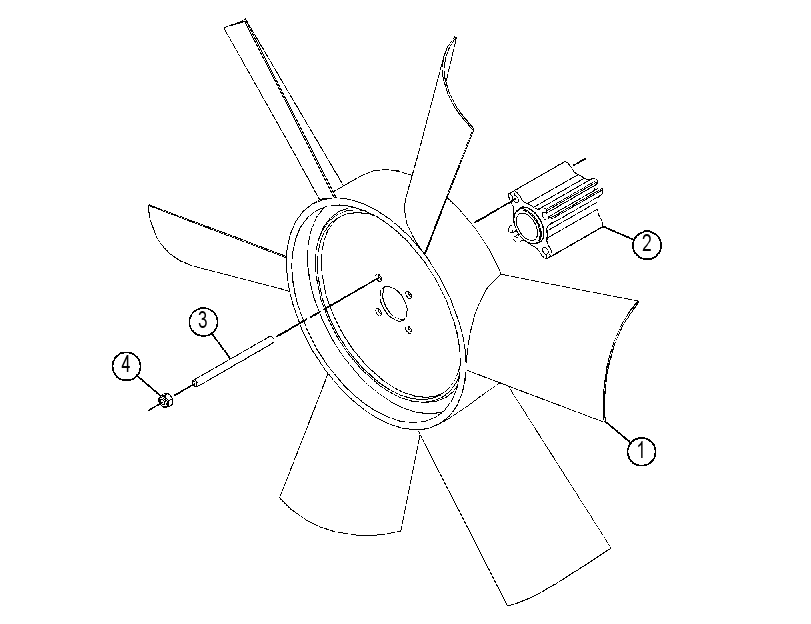 FAN GP 2938063 CAT