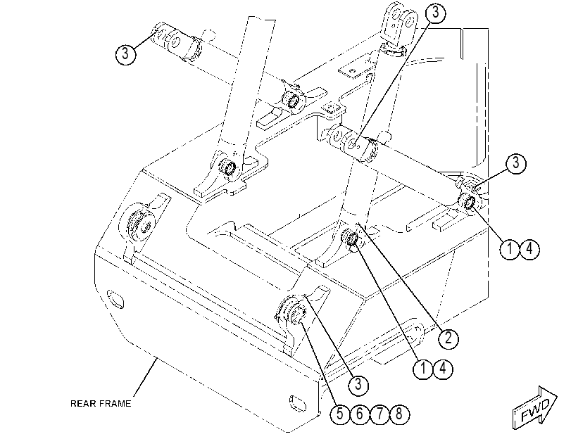 BEARING & SEAL GP-GRAPPLE 3725351 CAT