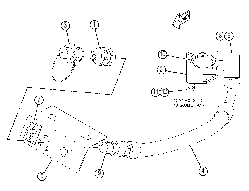 DRAIN GP-HIGH SPEED FLUID 2717616 CAT