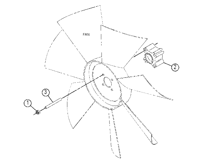 EXTENSION GP-FAN 2966395 CAT