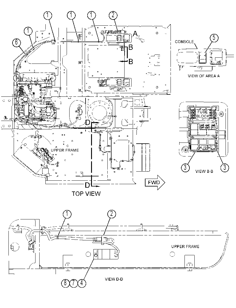 Сигнализация хода 4715103 CAT