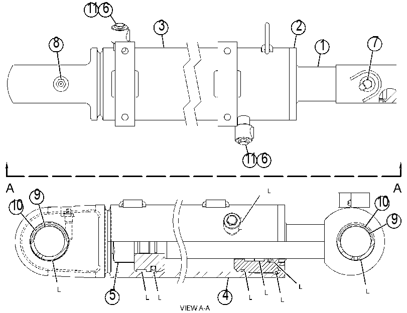 CYLINDER GP-BLADE 3976963 CAT