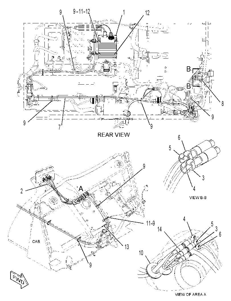 WIRING GP-OBJECT DETECTION 4310634 CAT
