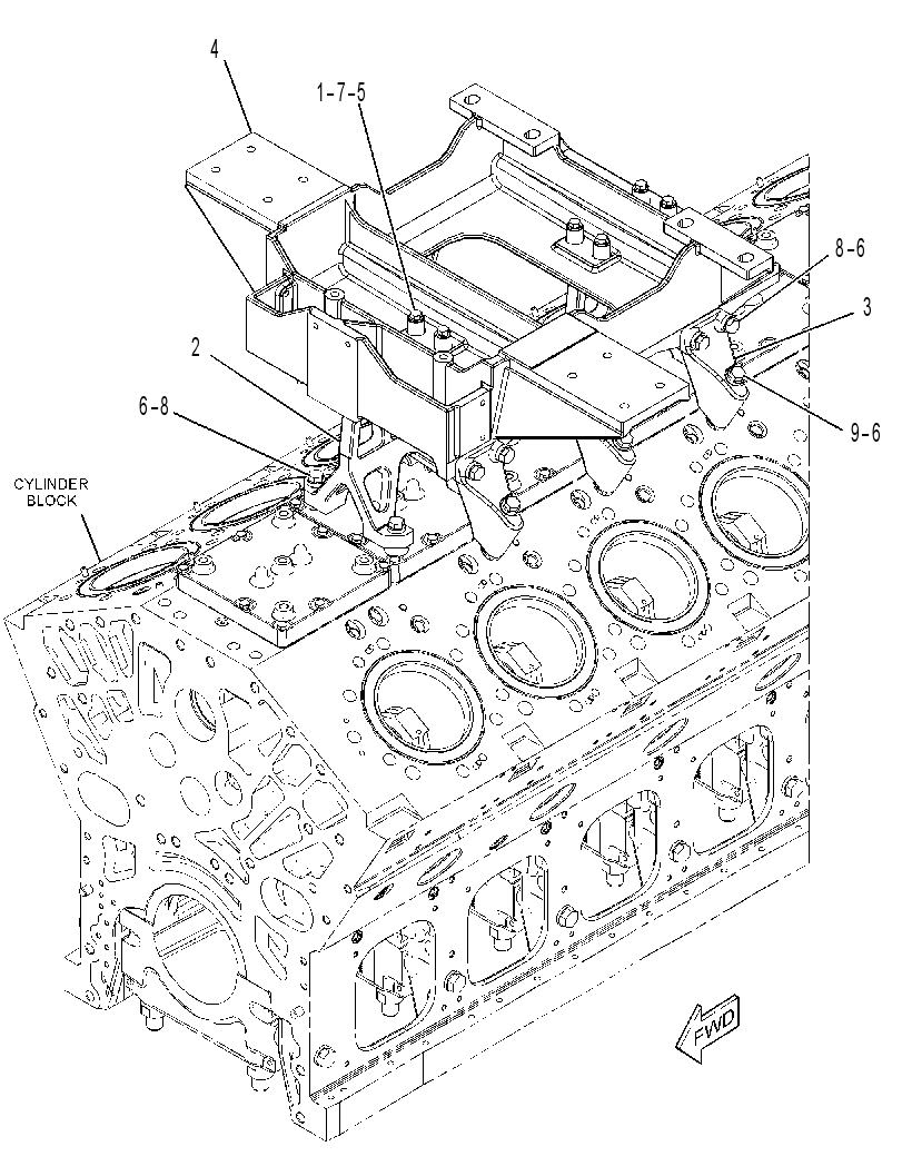 SUPPORT GP-EXHAUST 3788899 CAT