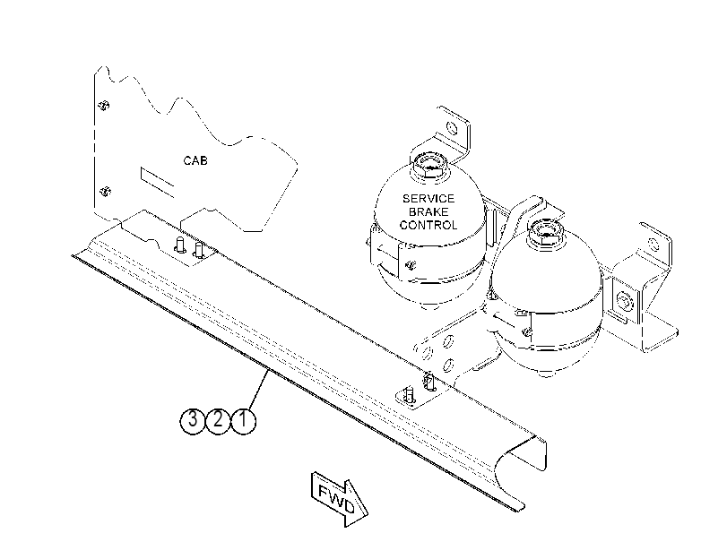 PANEL GP-FENDER 3840524 CAT
