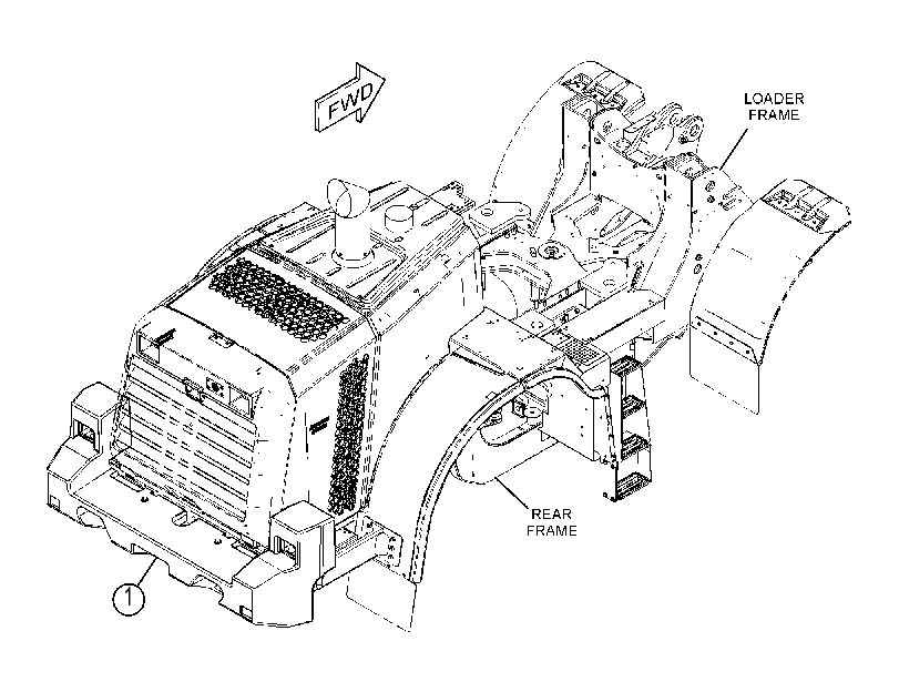 Противовес 3860927 CAT
