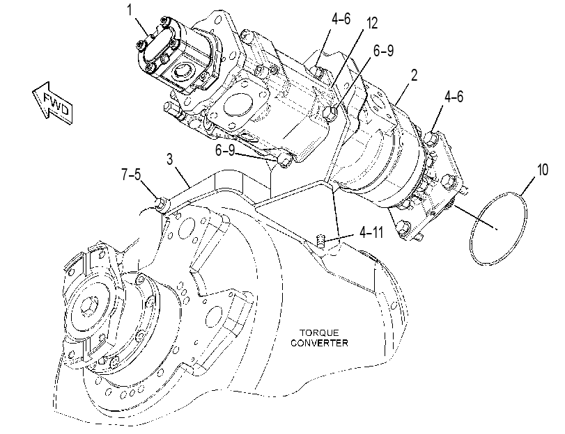 PUMP & MTG GP-PISTON & GEAR 2680237 CAT