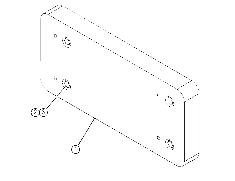 Противовес 4629984 CAT