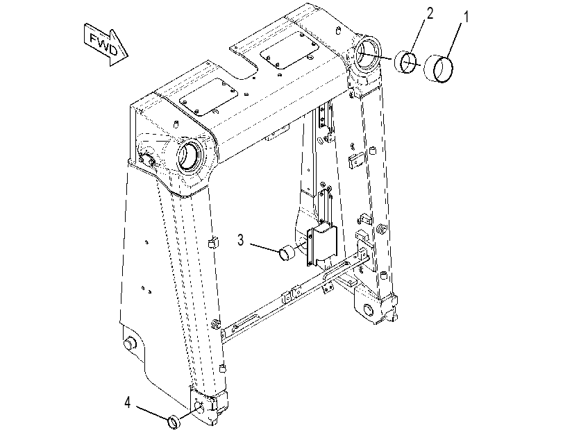 GUARD AS-RADIATOR 2188532 CAT