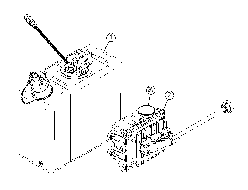 PUMP & TANK GP-DEF 4186602 CAT