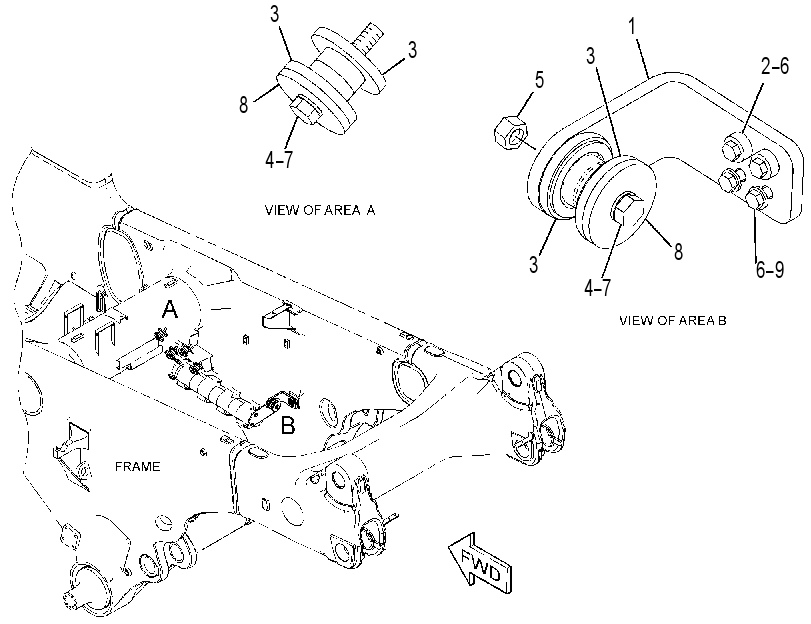 FASTENER GP-PUMP DRIVE 2723287 CAT