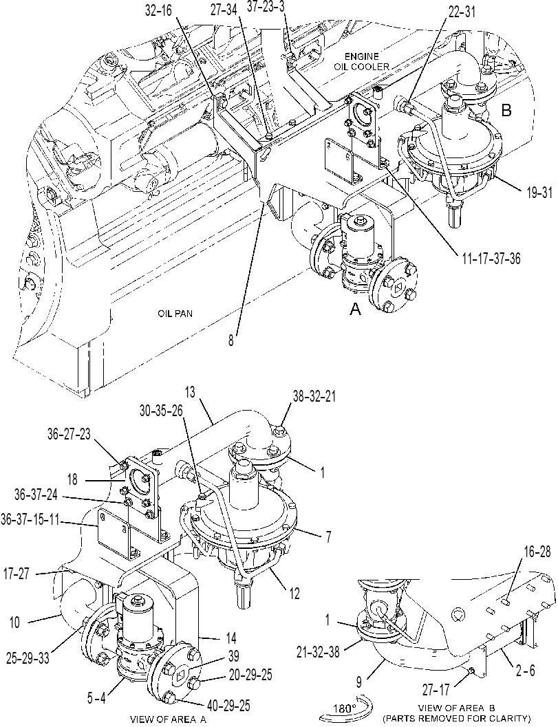 Регулятор давления газа 4404790 CAT