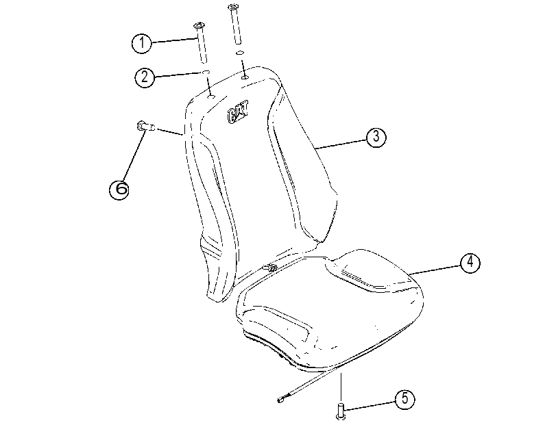 KIT-SEAT CUSHION 4460636 CAT
