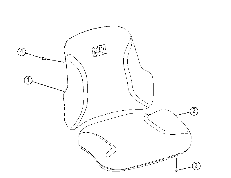 KIT-SEAT CUSHION 4460649 CAT