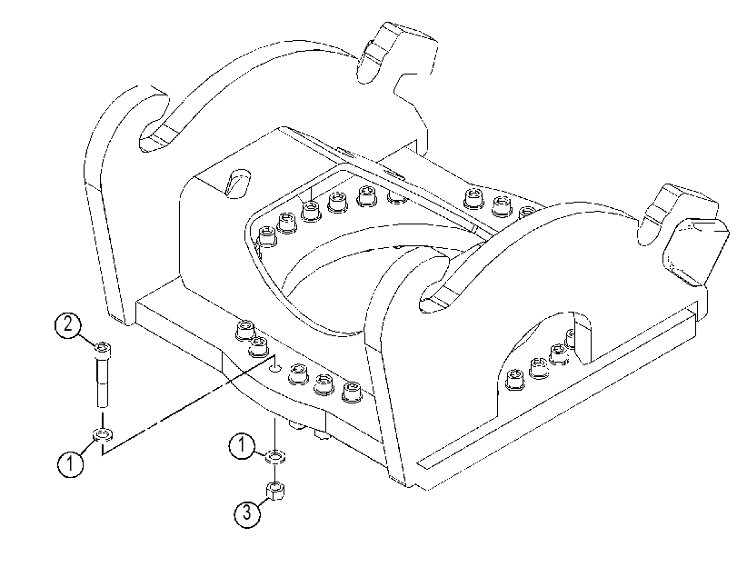 MOUNTING GP-WORK TOOL 4772606 CAT