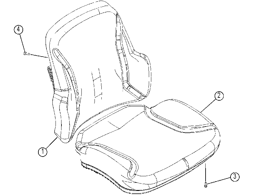 KIT-SEAT CUSHION 4460646 CAT