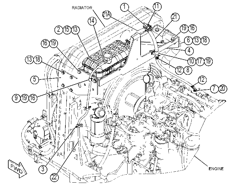 RECOVERY GP-COOLANT 3865713 CAT