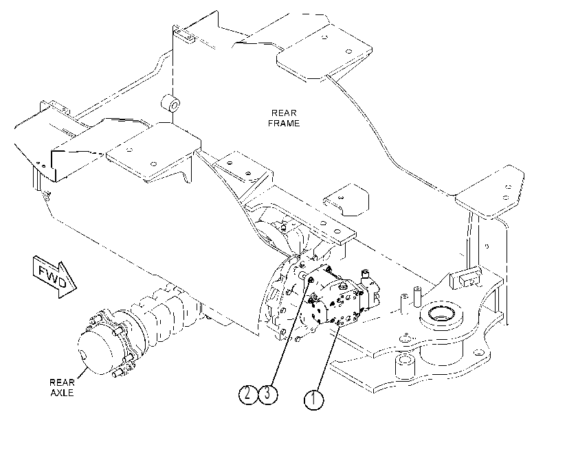 MOTOR & MTG GP-HYDROSTATIC 4526229 CAT